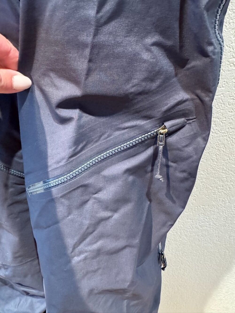 Patagonia PowSlayer GORE-TEX Pro Ski Bibs XL Storm Blue - Picture 8 of 11